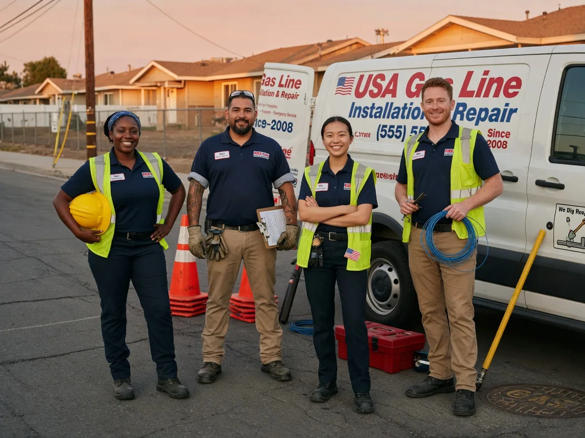Gas Line Installation company in Keasbey, NJ